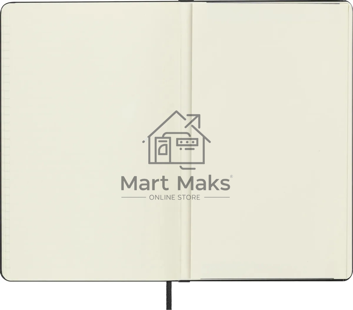 Набор Moleskine блокнот/ручка блокнот: Classic Large линейка черный