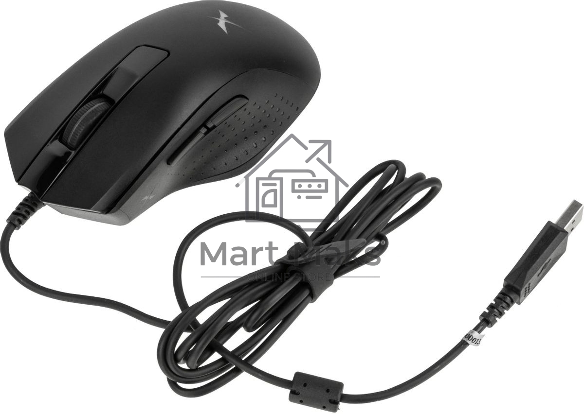 Мышь проводная A4Tech Bloody X5 Max черный, 10000 dpi, USB, кнопки - 9