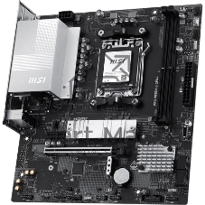 Материнская плата MSI PRO B850M-B GEN4, AM5, AMD B850, 2xDDR5 (до 128 ГБ), 4xSATA, 2xM.2 (1xPCIe 5.0, 1xPCIe 4.0), 1xPCIe 4.0 x16, 1xPCIe x1, 1xHDMI, 1xDP, 1x2.5Gb LAN, 1xUSB-C 5Gbps, 3xUSB-A 5Gbps, 2xUSB-A 2.0, 3x3.5 мм, 7.1, чёрный/серебристый, mATX