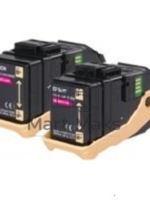 Картридж лазерный Epson C13S050607 пурпурный (13000 стр. двойная упаковка: 6500 стр x 2) для AcuLaser C9300N