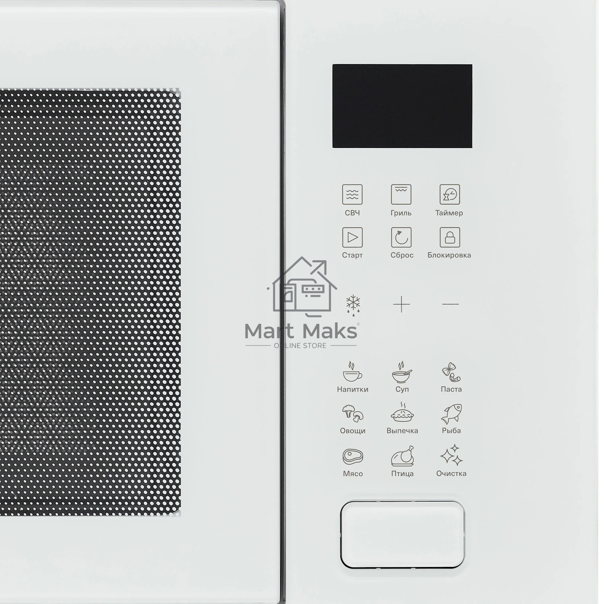 Микроволновая печь встраиваемая Krona REIN 60 WH белый, 25 л, 900 Вт, переключатели - сенсорные кнопочные (Touch Control)