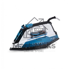 Утюг Coolfort CF-3400 синий/белый, 2600 Вт, 150 г/мин, 320 мл