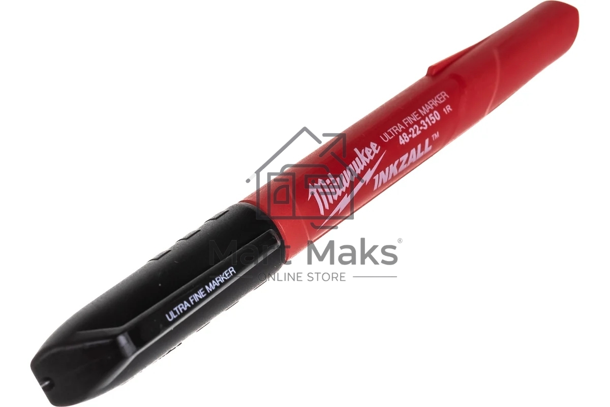 Маркер строительный Milwaukee Inkzall 4шт черный (48223154)