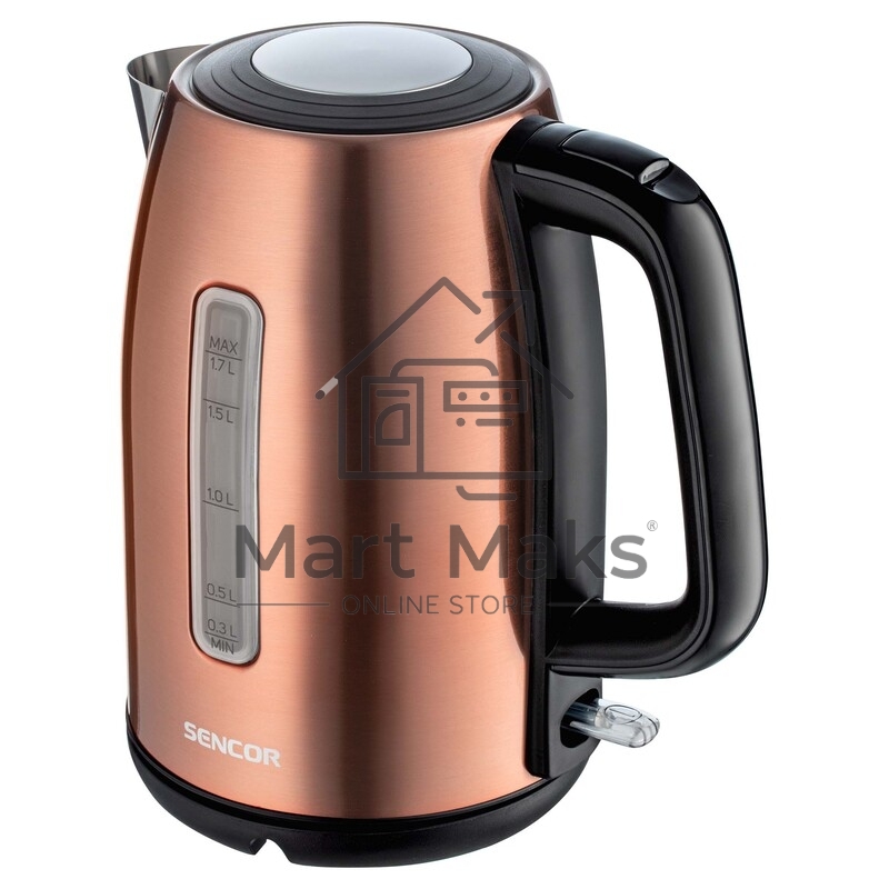 Чайник электрический Sencor SWK 7002CO 1.7 л, 2200 Вт, коричневый