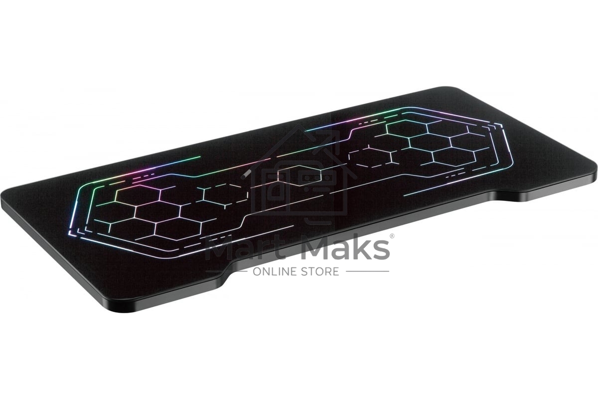 Столешница Cactus CS-DT-RGB-HEX 120x60x2.8см черный