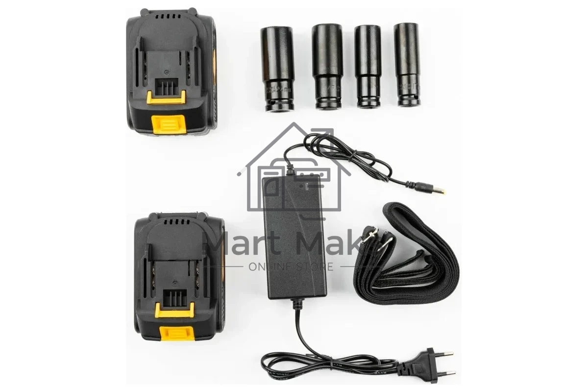 Гайковерт EDON AAW-21/300BL черный/желтый 25088