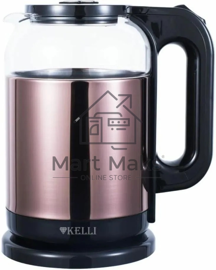 Чайник электрический KELLI KL-1807 Бронзовый