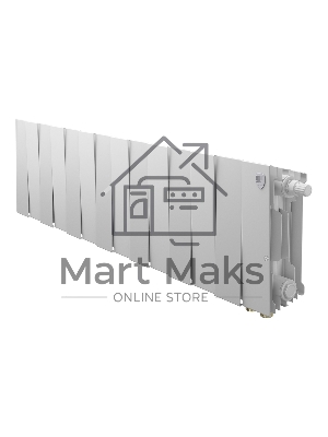 Радиатор биметаллический Royal Thermo PianoForte 200 белый VR80 - 14 секц.