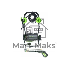 Мойка высокого давления GreenWorks GPWG8II 160 bar электрическая (5106807)