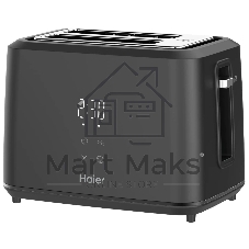 Тостер Haier HT-503 черный, 930 Вт, 2 слота