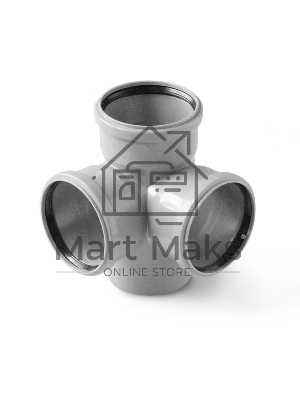 Крестовина 2-х плоскостная (Полипропилен) 110x110x110/87,5