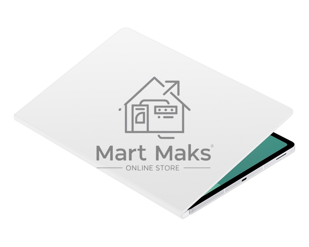 Чехол Samsung для Tab S10 FE+ Smart Book Cover поликарбонат/полиуретан белый (EF-BX620PWEGRU)