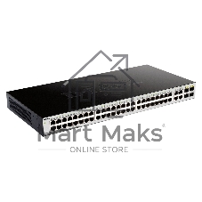 Коммутатор D-Link DGS-1052/A3A, 48×1 Гбит/с + 4×1 Гбит/с Combo, неуправляемый