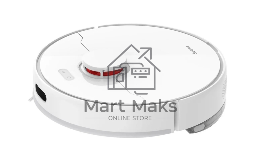 Робот-пылесос Dreame RLS3D Vacuum and Mop D10 Plus белый, 46 Вт, 5200 мАч Li-Ion, уборка сухая/влажная, пылесборник контейнер 0.4 л