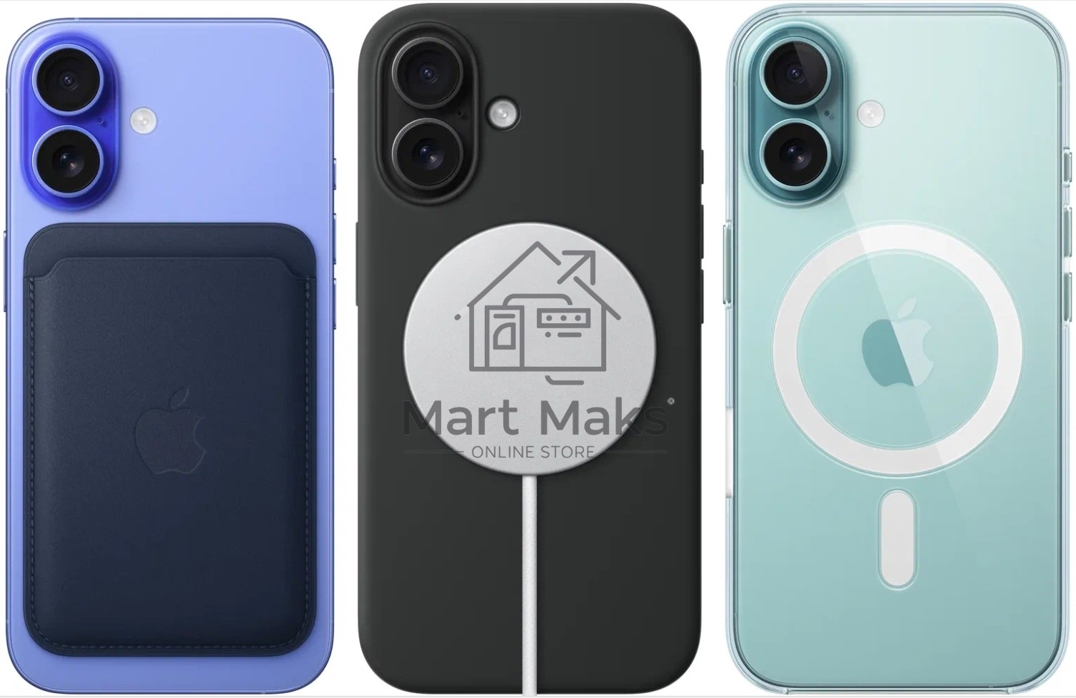 Смартфон Apple iPhone 16, 8/256Gb, ультрамарин