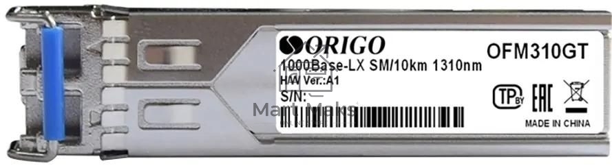 Трансивер Origo OFM310GT, оптич. SM 1Гбит/с Tx:1310нм до 10км