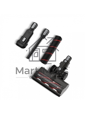 Беспроводной пылесос BQ VCA0104H серый, питание от аккумулятора, 130 Вт, уборка сухая, пылесборник 0.5 л, работа от АКБ max 45 мин.