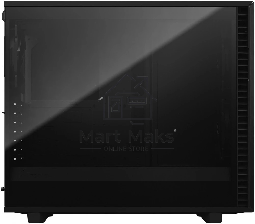 Корпус Fractal Design DEFINE 7 BLACK - DARK TG / mid tower / E-ATX / dark tint tempered glass / 3x140mm fans inc. / FD-C-DEF7A-03