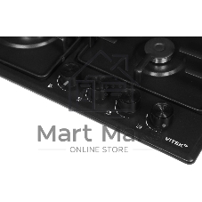 Газовая варочная панель Vitek VGH 6410 MBK черный