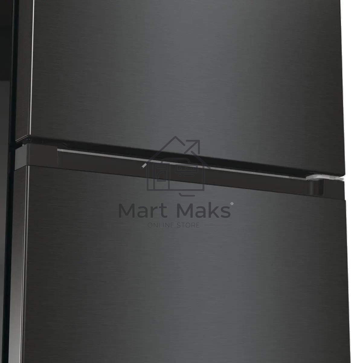 Холодильник Gorenje NRK6202EBXL4 черный матовый двухкамерный 235/96л морозилка снизу, No Frost