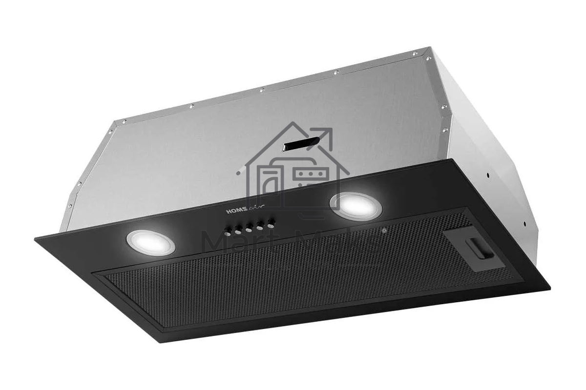 Кухонная вытяжка HOMSair FLEET 602M Power Glass черный