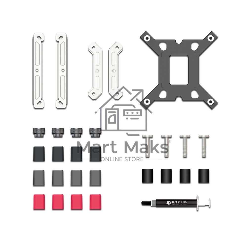 Устройство охлаждения(кулер) ID-Cooling Frozn A620 ARGb белый 120мм алюминий+медь 2000rpm 30db 4-pin 270W 154мм
