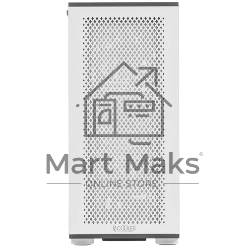Компьютерный корпус  PCCooler ME200 MESH WH, Mesh Full Tower, белый, TG, SPCC, 3x120mm ARGB E-ATX, ATX, mATX, mITX 180/380/220mm 4x2.5