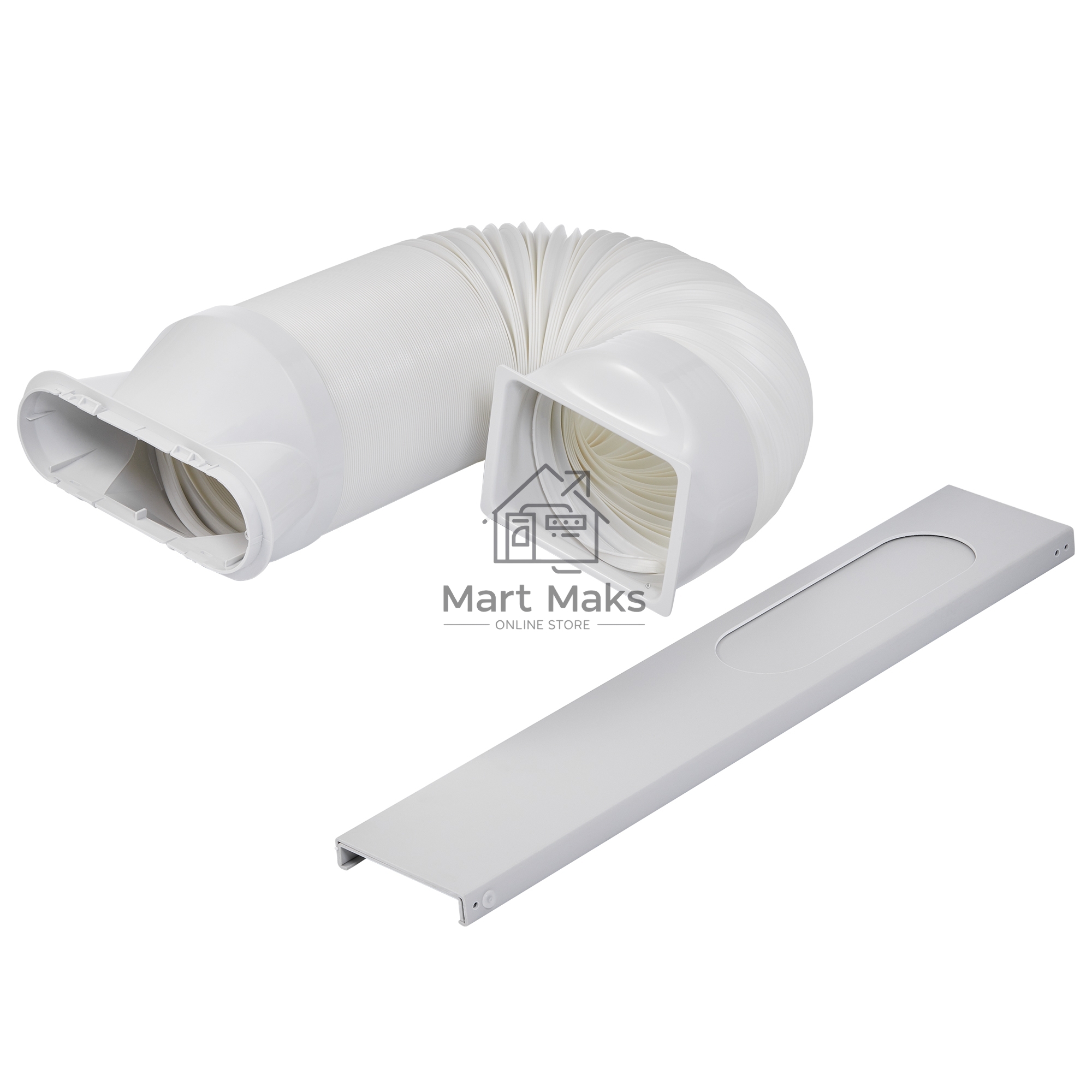 Кондиционер мобильный Ballu Aura BPAC-12 CP/N1_24Y 12000 BTU, 30 м², 52 дБ, охлаждение, осушение, белый