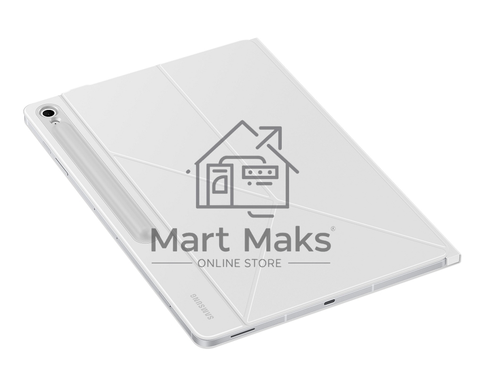 Чехол Samsung для Tab S10 FE+ Smart Book Cover поликарбонат/полиуретан белый (EF-BX620PWEGRU)