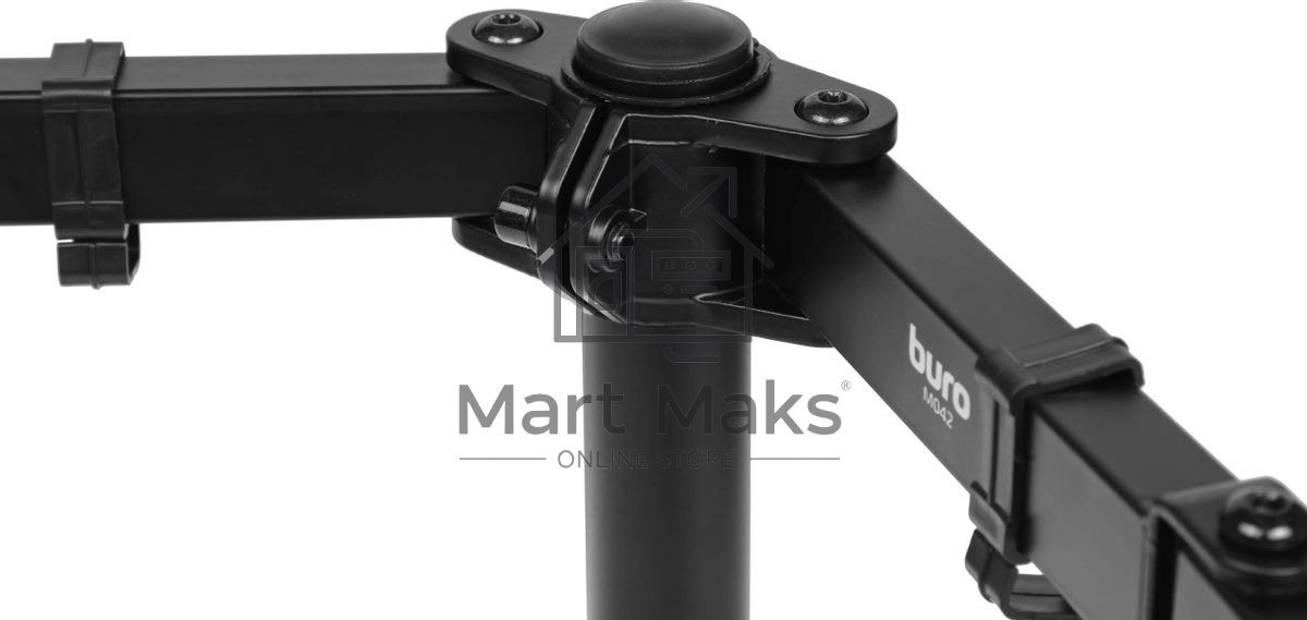 Кронштейн для мониторов ЖК Buro M042 черный 17