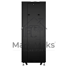 Шкаф телекоммуникационный напольный Cabeus SH-05C-42U60/60-BK IP20, 42U, 2055х600х600 мм (ВхШхГ), дверь: стекло, боковая панель: сплошная, разборный, черный