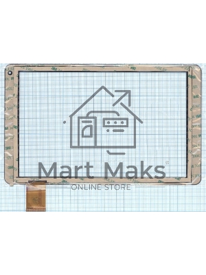 Сенсорное стекло (тачскрин) ZYD101-57V01, черное