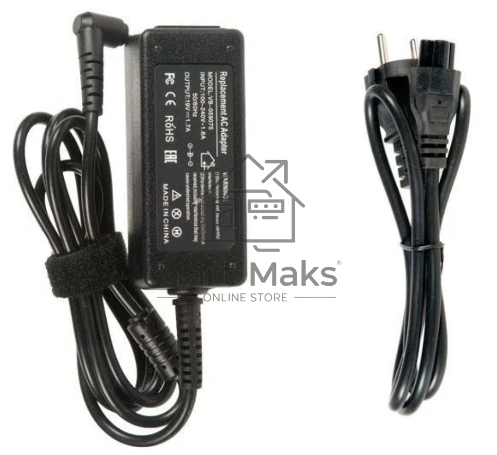 Блок питания для монитора LG 19V, 1.7A (6.5 x 4,4mm) 32W L321906544 OEM