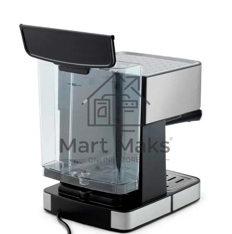 Кофеварка рожковая Vitek VT-1508 черный/серебристый 1.6 л 850Вт 15 бар