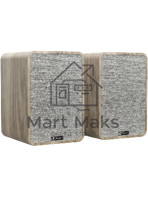 Акустическая система Оклик OK-417A 2.0 светлое дерево 40Вт BT