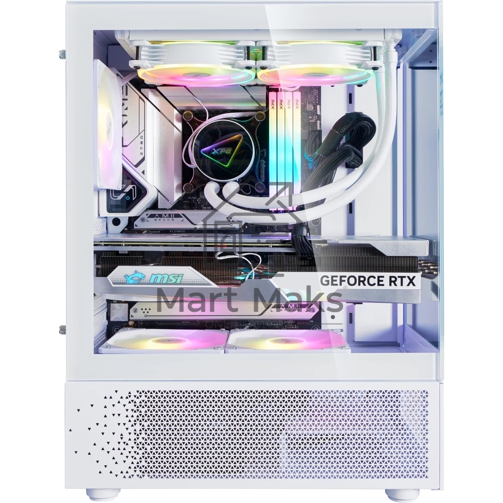 Компьютерный корпус XPG INVADERXMINIMT-WHCWW