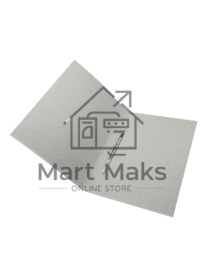 Скоросшиватель Silwerhof СК260M картон мелованный 0.4мм 260г/м2 белый