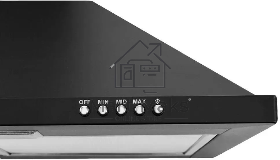 Вытяжка каминная Simfer 8563SM черный, 50 см, 550 м³/ч, 55 дБ