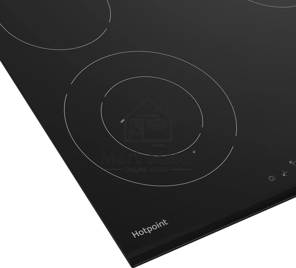 Электрическая варочная панель Hotpoint HR 6T2 B, Hi-Light, независимая, черный