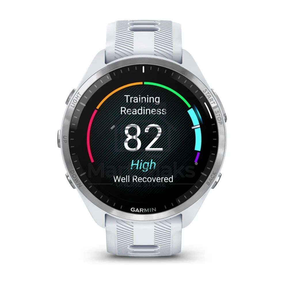 Смарт-часы Garmin Forerunner 965 белый 47мм