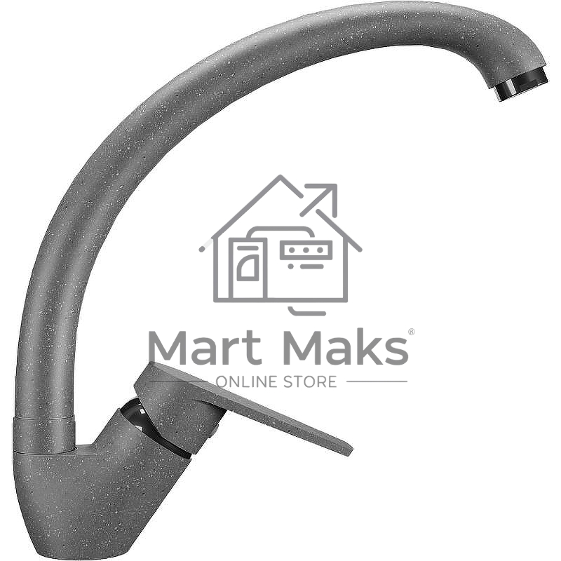 Смеситель кухонный PRACTIK PR-02-003 светло-серый