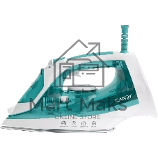 Утюг Candy CI-104 белый/бирюзовый, 2700 Вт, 50 г/мин, 160 г/мин, 370 мл
