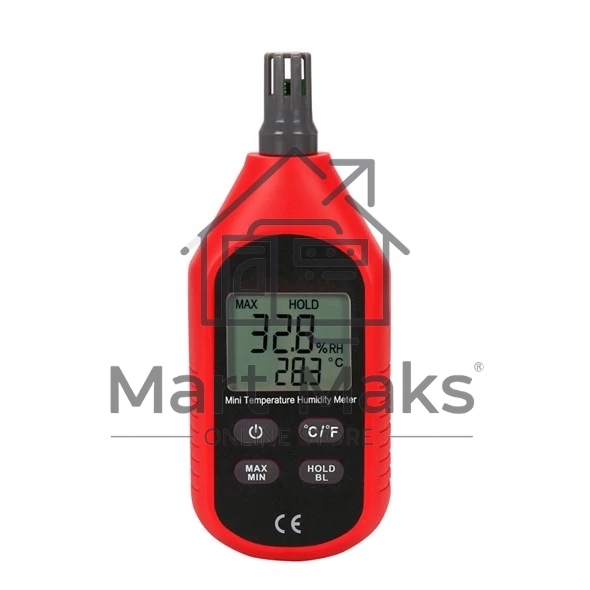 Измеритель температуры и влажности UT333, -10 ~ 60C, 0 ~ 100%