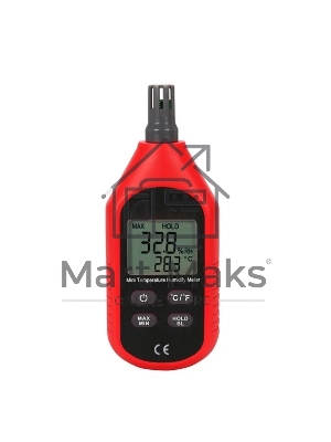 Измеритель температуры и влажности UT333, -10 ~ 60C, 0 ~ 100%