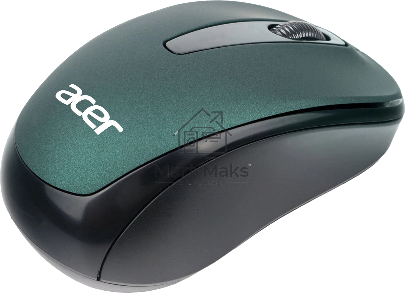 Мышь беспроводная Acer OMR135 зеленый, 1000 dpi, радиоканал, USB, кнопки - 3