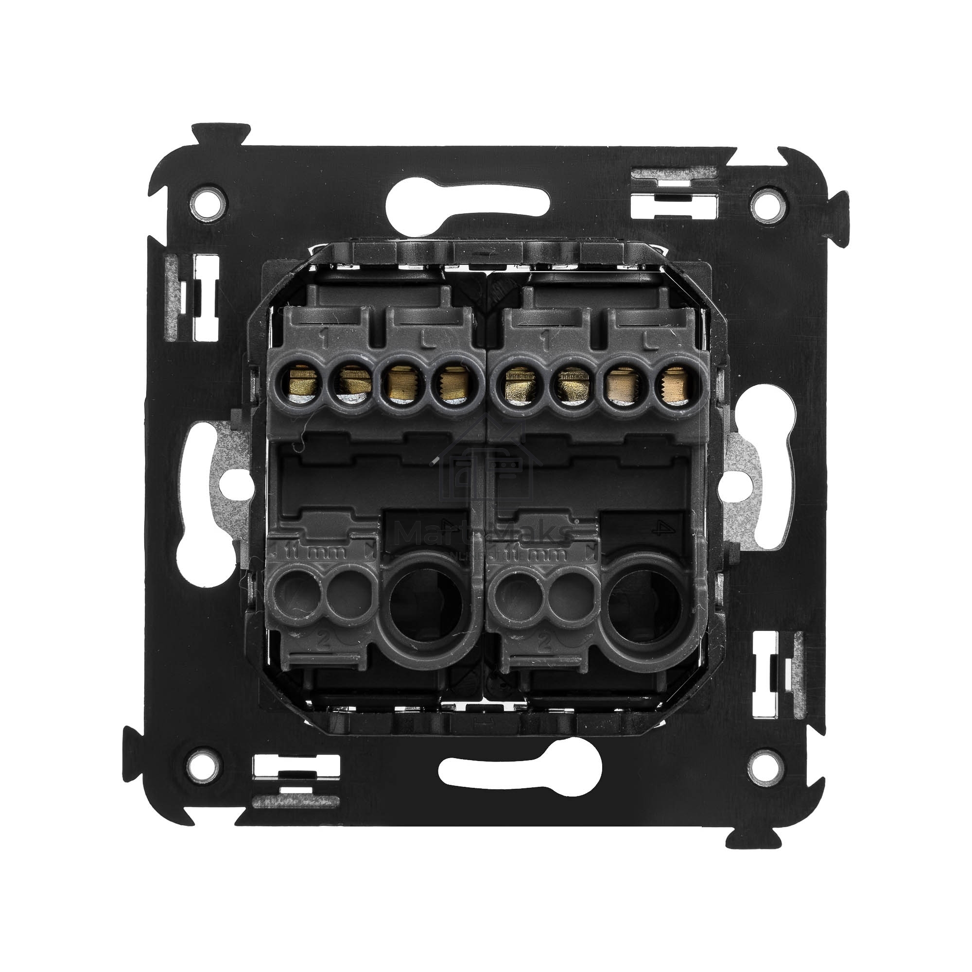 Кнопка двухклавишная DKC Avanti 4412154 