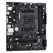Материнская плата ASRock A520M-HVS, AM4, AMD A520, 2xDDR4, 4xSATA, 1xM.2, 1xPCIe 3.0 x16, 1xPCIe 3.0 x1, 1xHDMI, 1xVGA, 1x 1Gb LAN, 3x3.5 мм, 7.1, mATX