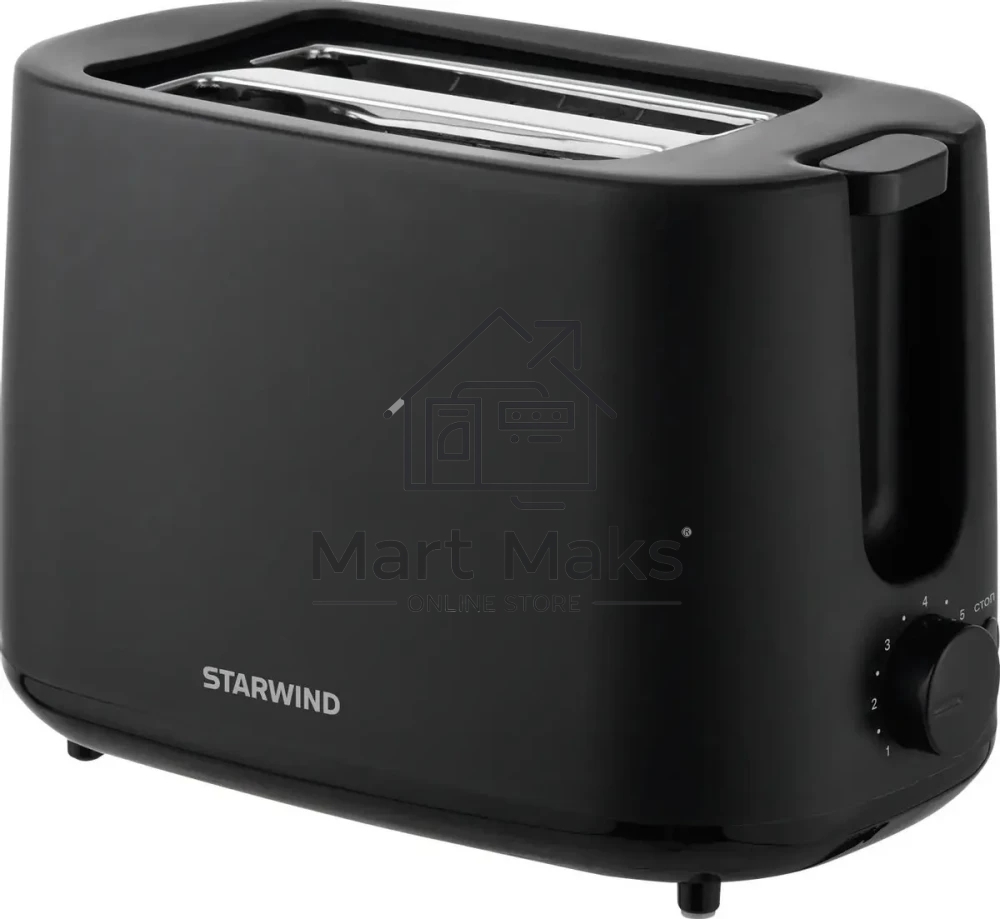 Тостер Starwind ST3106 750 Вт, черный