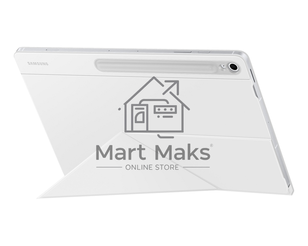 Чехол Samsung для Tab S10 FE+ Smart Book Cover поликарбонат/полиуретан белый (EF-BX620PWEGRU)