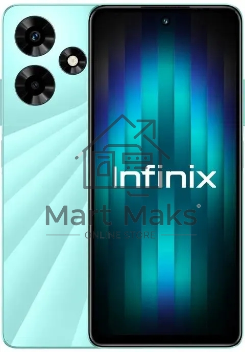 Смартфон Infinix Hot 30, 8/128Gb, зеленый